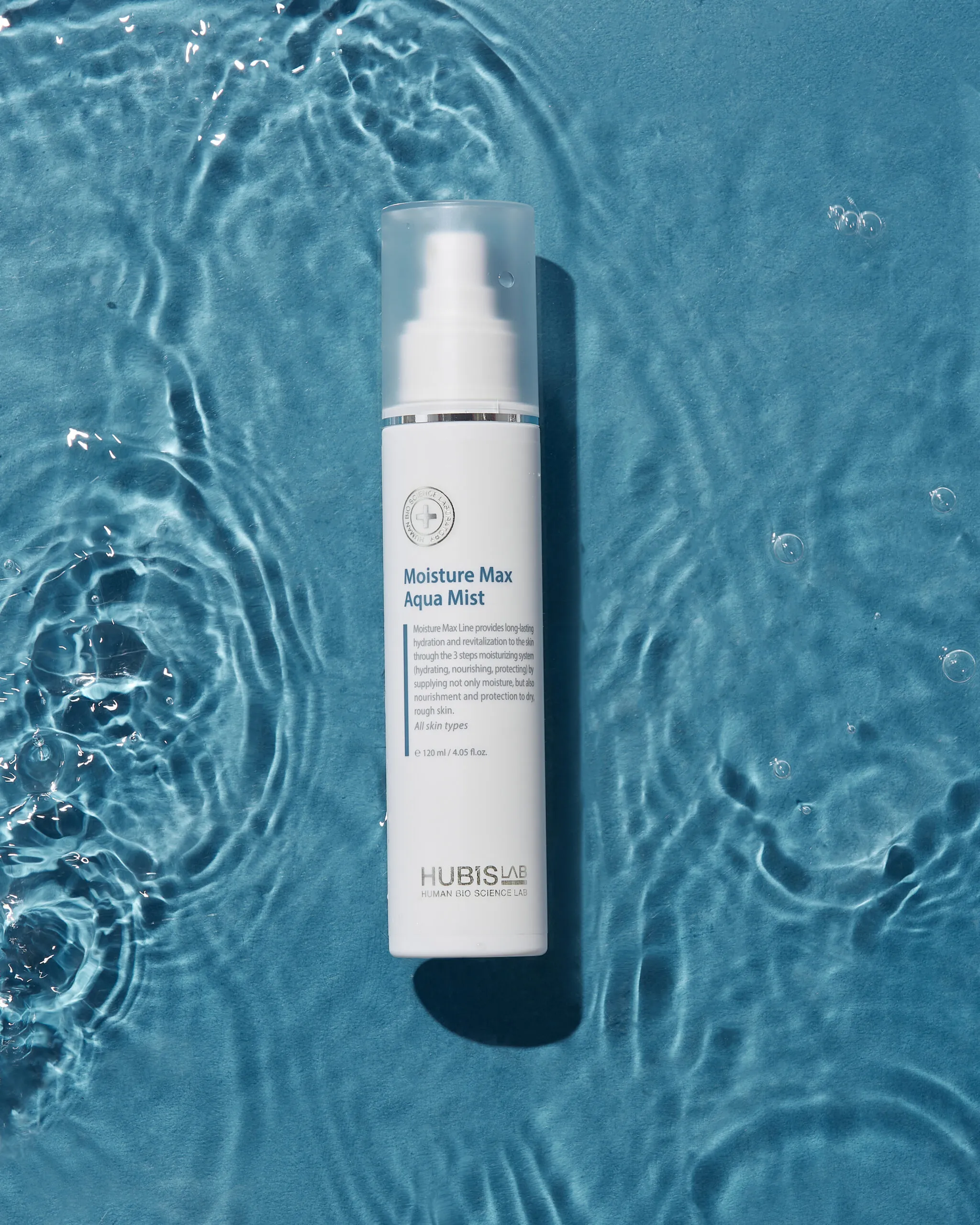 Інтенсивно зволожуючий тонер-спрей для сухої шкіри Moisture Max Aqua Mist, 120ml