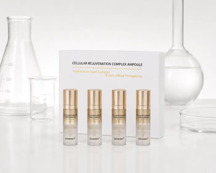 Ампула з комплексом клітинного догляду за шкірою - GENEREX Cellular Rejuvenation Complex Ampoule 15 мл / 4 шт