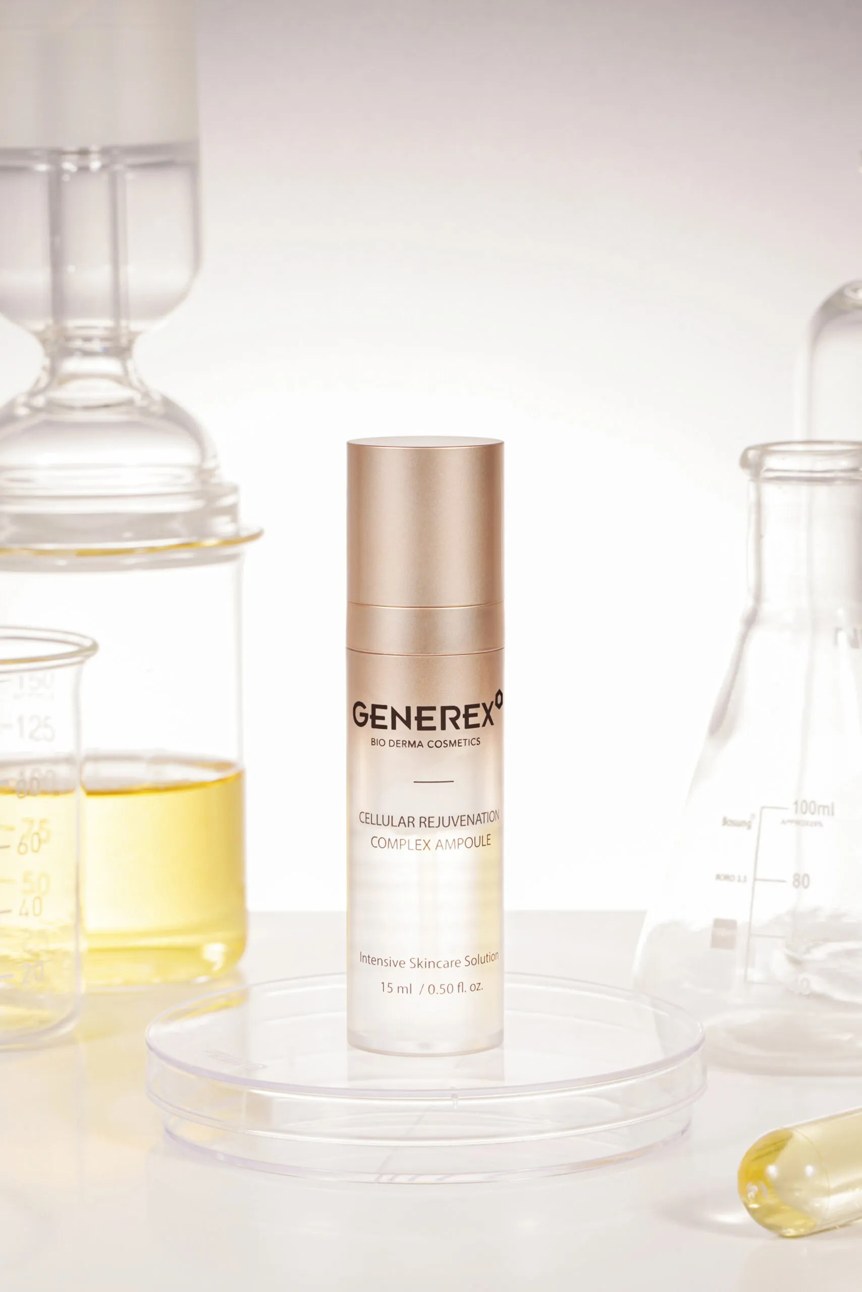 Ампула з комплексом клітинного догляду за шкірою - GENEREX Cellular Rejuvenation Complex Ampoule 15 мл