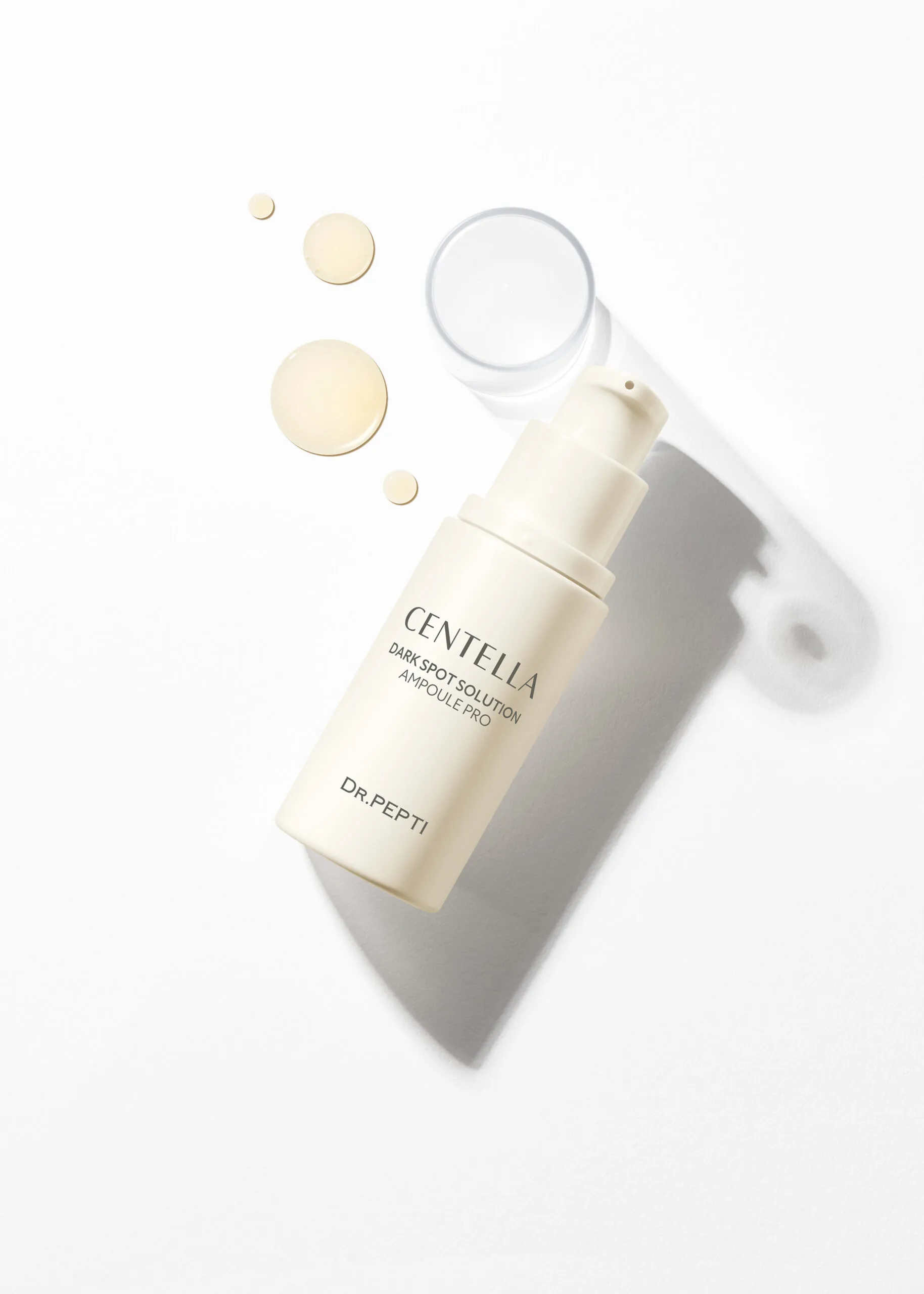 Ампула з центелою для догляду за шкірою з нерівним тоном - DR.PEPTI Centella Dark Spot Solution Ampoule Pro 30 мл
