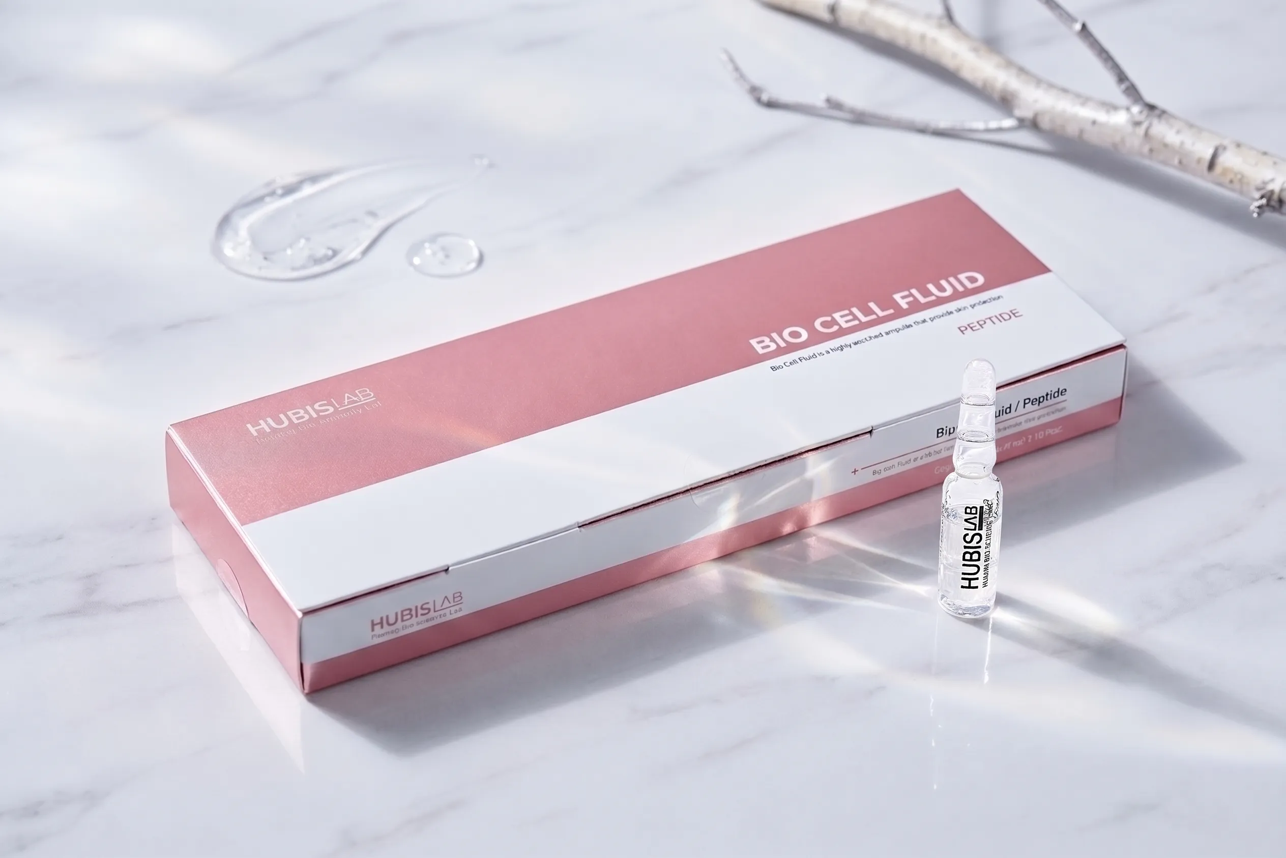 Ампули-концентрат для омолодження шкіри Bio Cell Peptide Fluid, 2ml*12