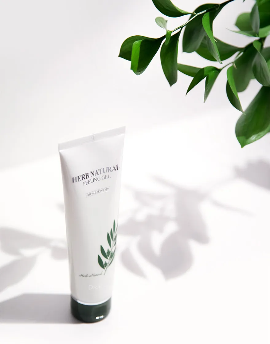Рослинний пілінг-гель для делікатного оновлення шкіри - DR.PEPTI Herb Natural Peeling Gel 130 мл