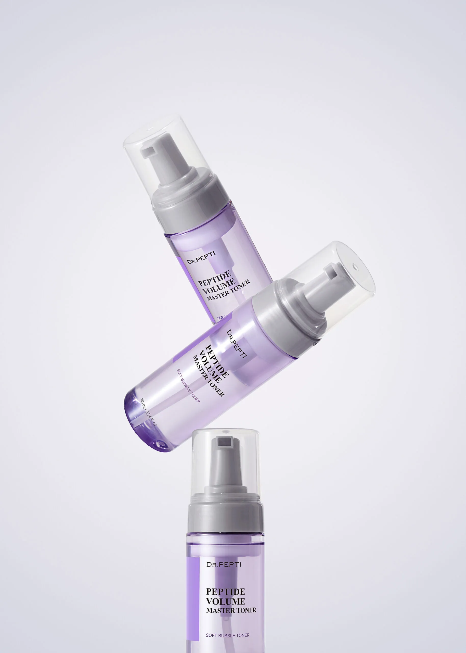 Пептидний тонер для підтримки пружності та зволоження шкіри - DR.PEPTI Peptide Volume Master Toner 155 мл