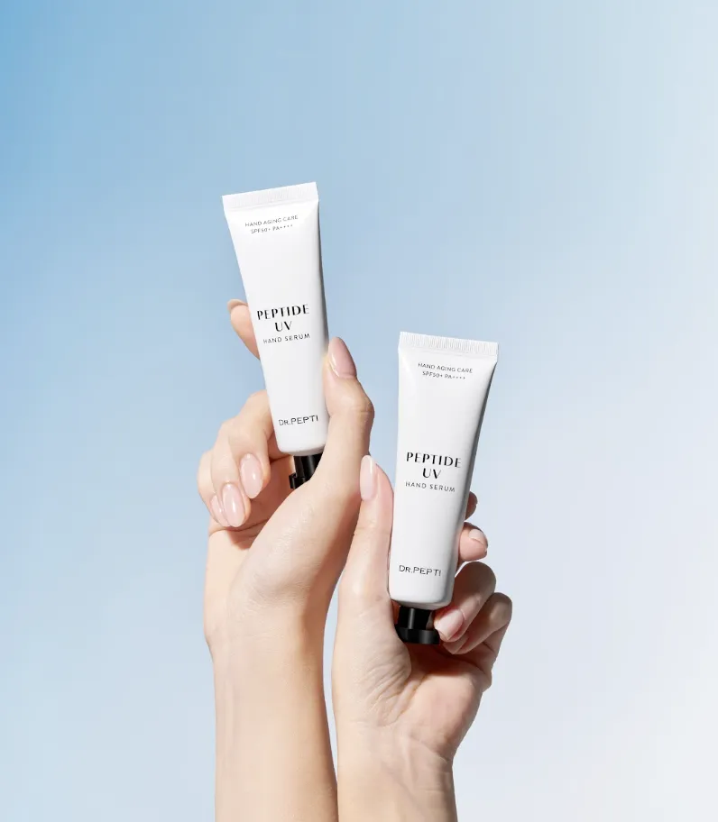 Пептидна сонцезахисна сироватка для рук SPF - DR.PEPTI PEPTIDE UV HAND SERUM 30 мл