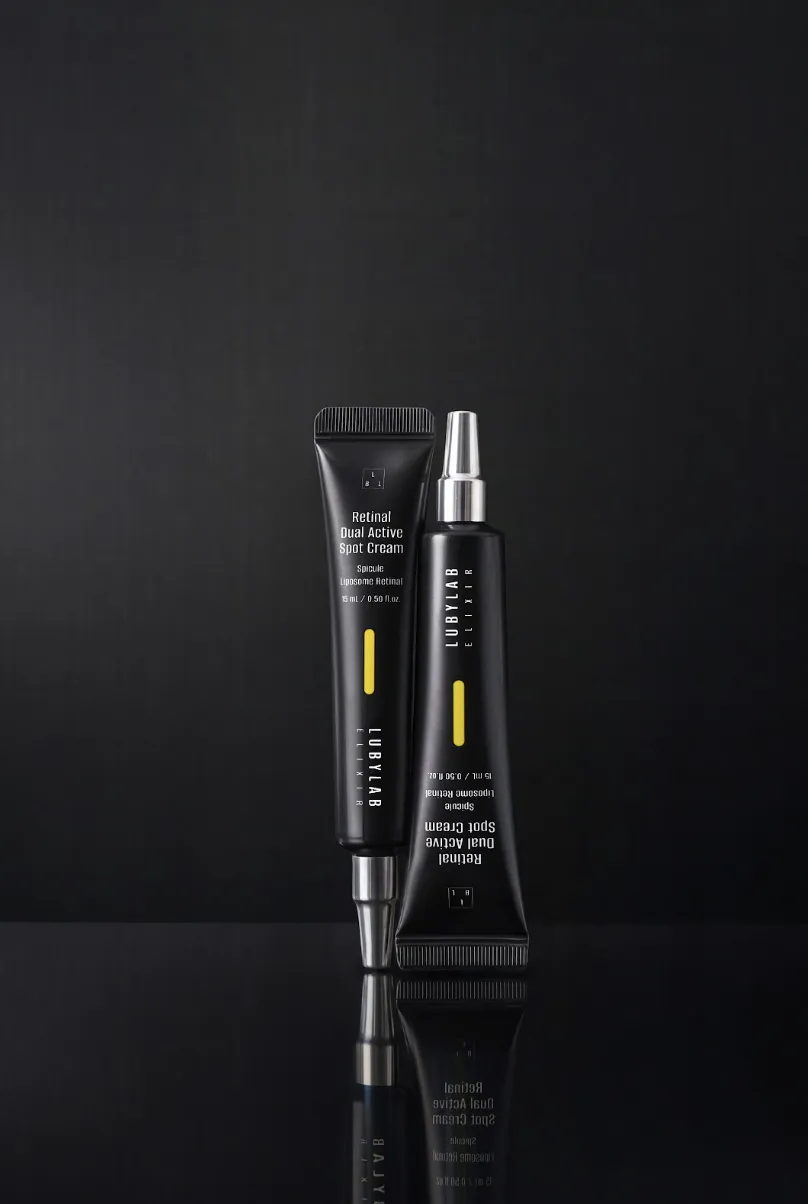 Крем для обличчя із ретиналем - LUBYLAB Retinal Dual Active Spot Cream 15 мл